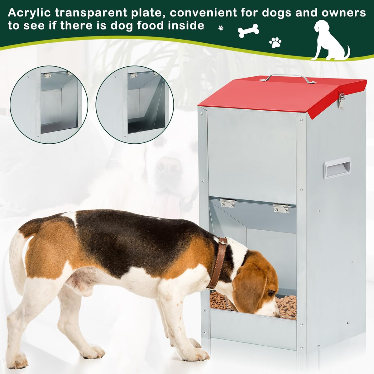 An application scenario or product detail of big automatic dog feeder - Image 22