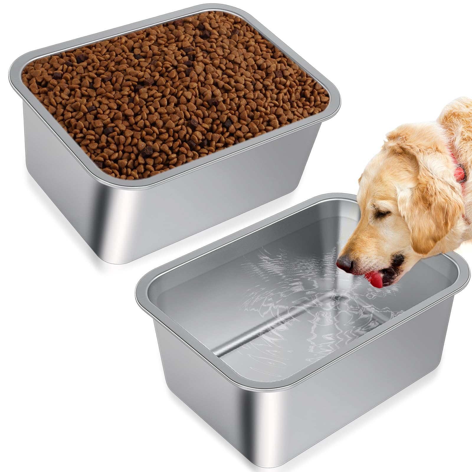 An application scenario or product detail of big water bowl for dogs - Image 18