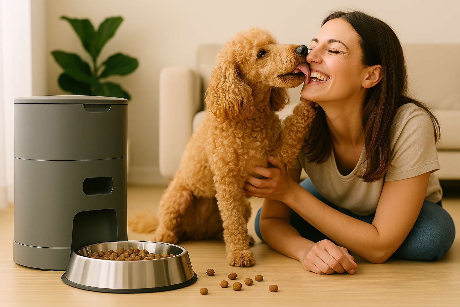 An application scenario or product detail of bluetooth dog feeder - Image 8