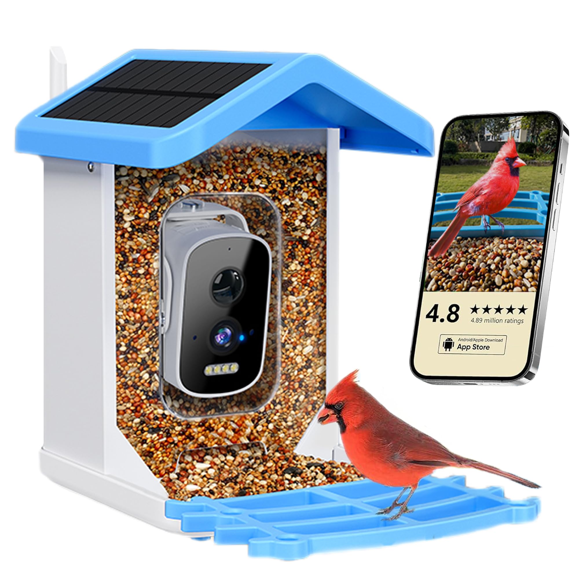 An application scenario or product detail of brookstone automatic pet feeder - Image 2