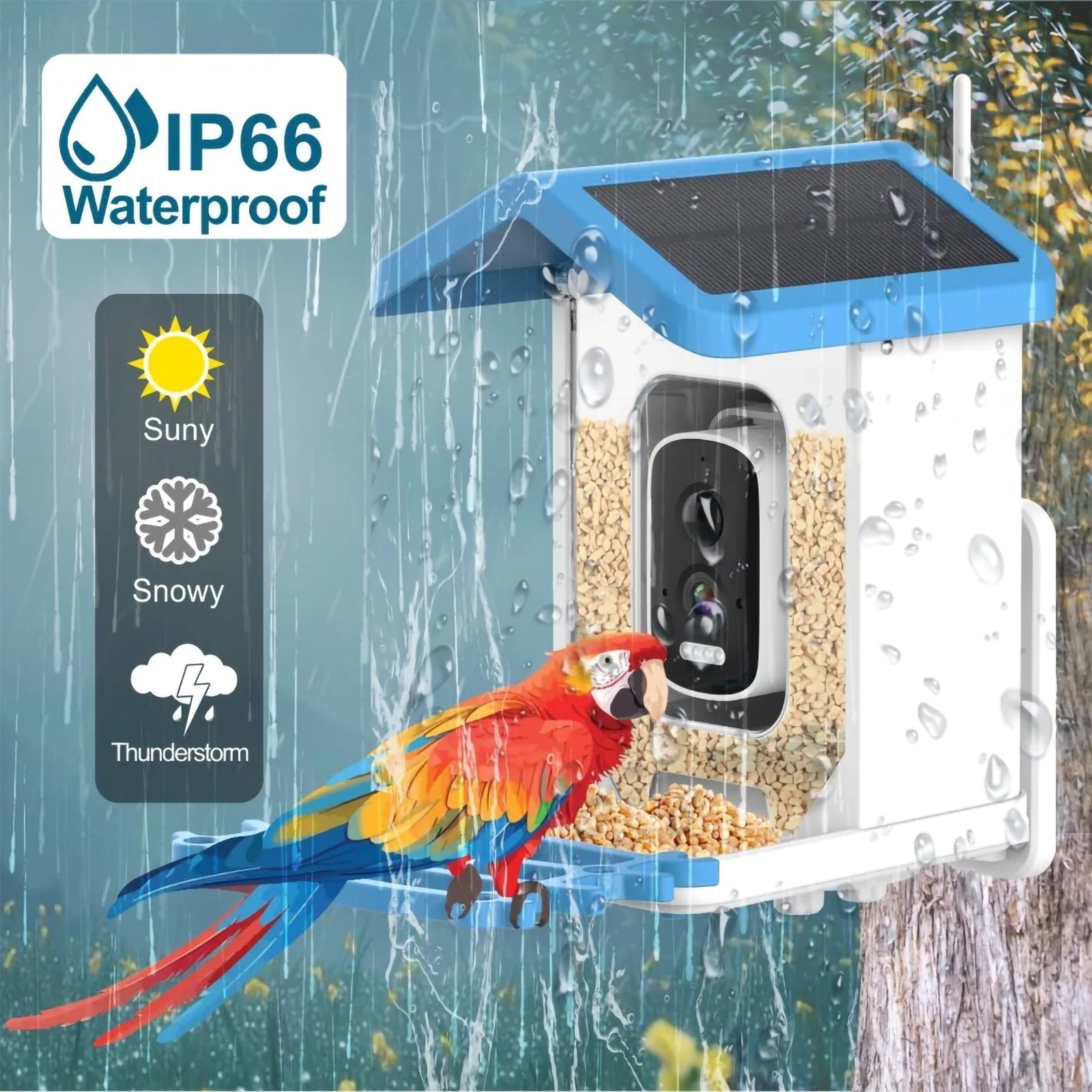 An application scenario or product detail of brookstone automatic pet feeder - Image 17