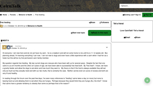 CairnTalk - Grain-Free Kibble & Gravity Feeder