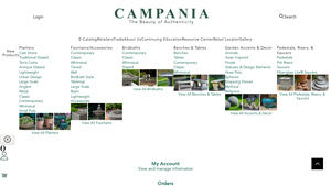 Campania International - Scandia and Sand Dollar Fountains