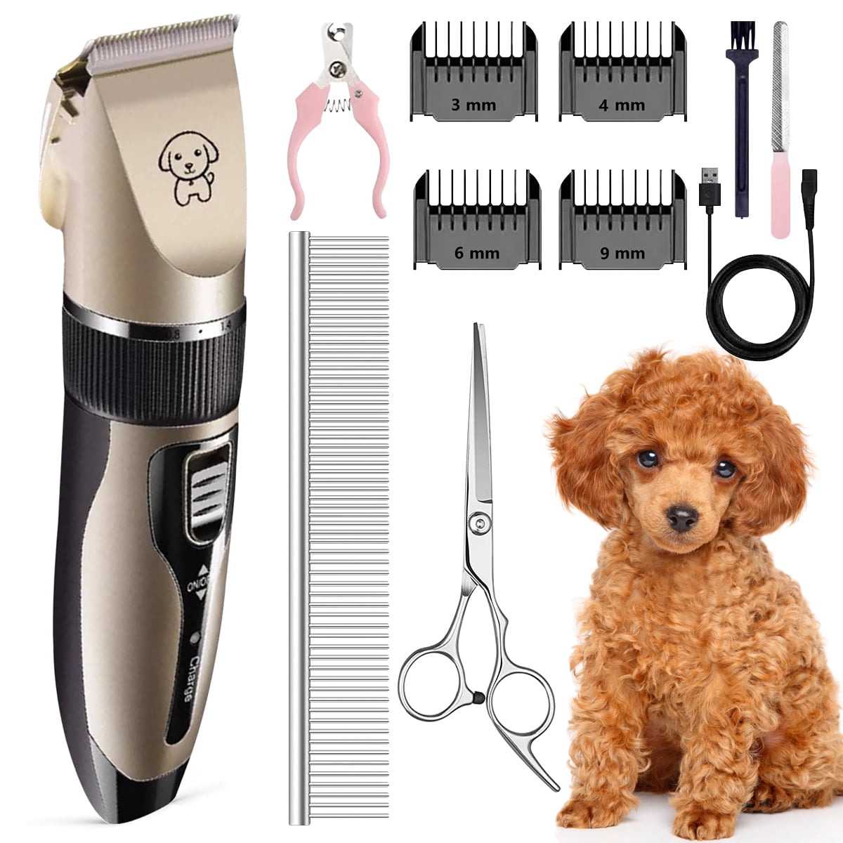 An application scenario or product detail of can i use hair clippers on my dog - Image 19