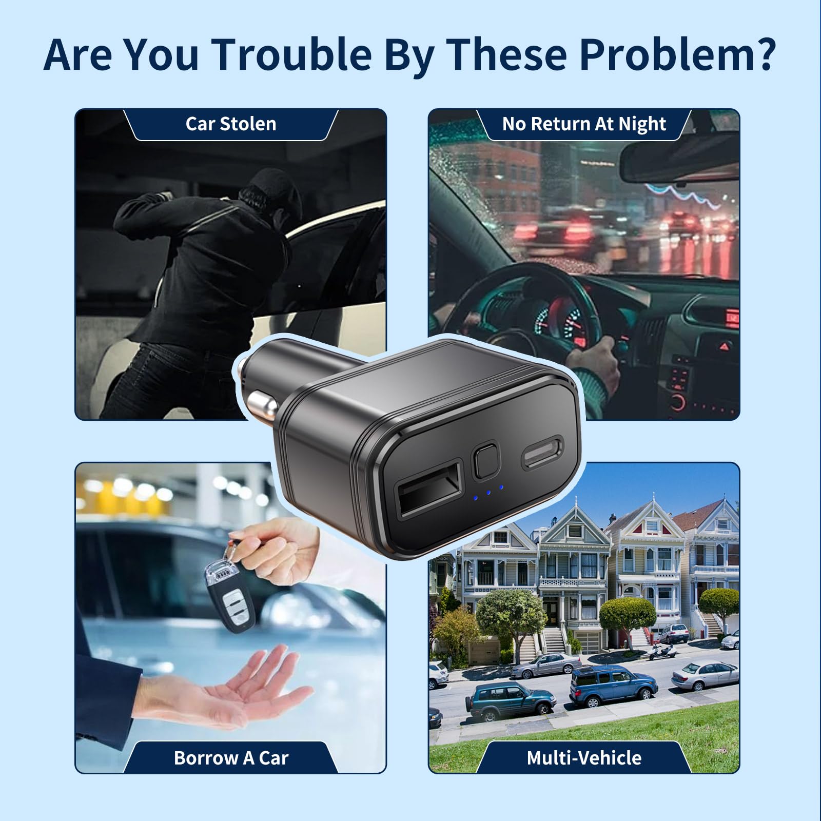 An application scenario or product detail of car charger gps tracking device - Image 4