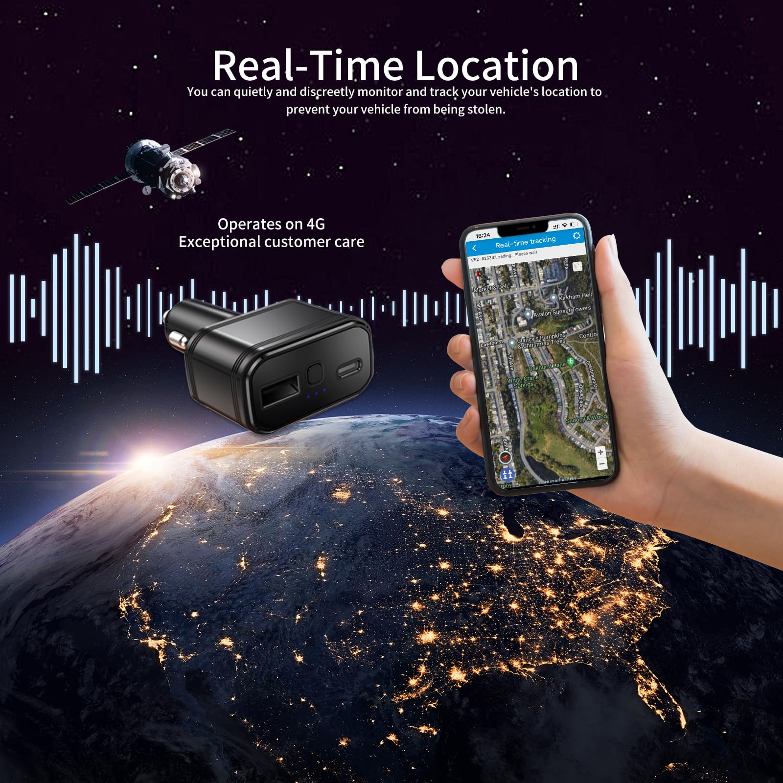 An application scenario or product detail of car charger gps tracking device - Image 13