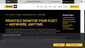 Carolina Cat - Asset Tracking Services