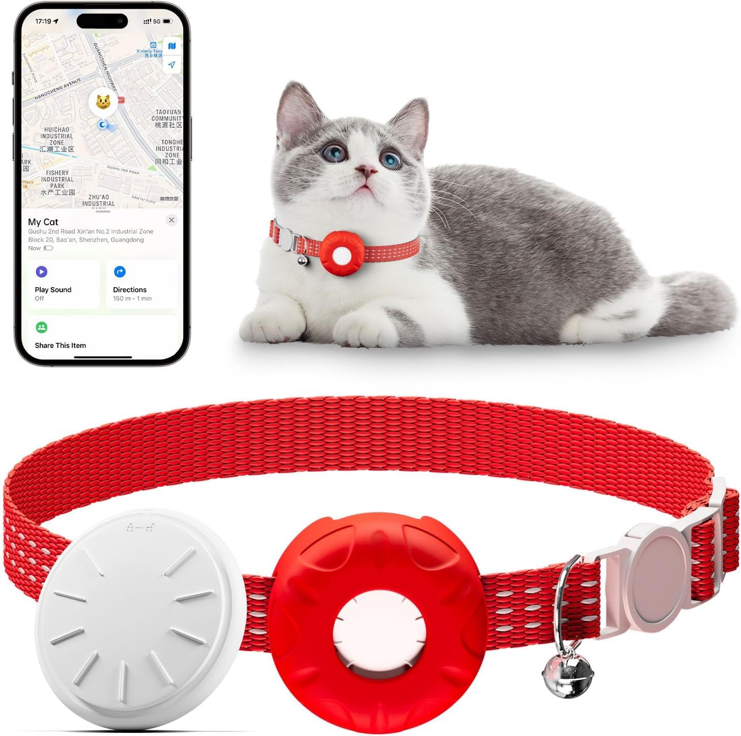 An application scenario or product detail of cat activity tracker - Image 6
