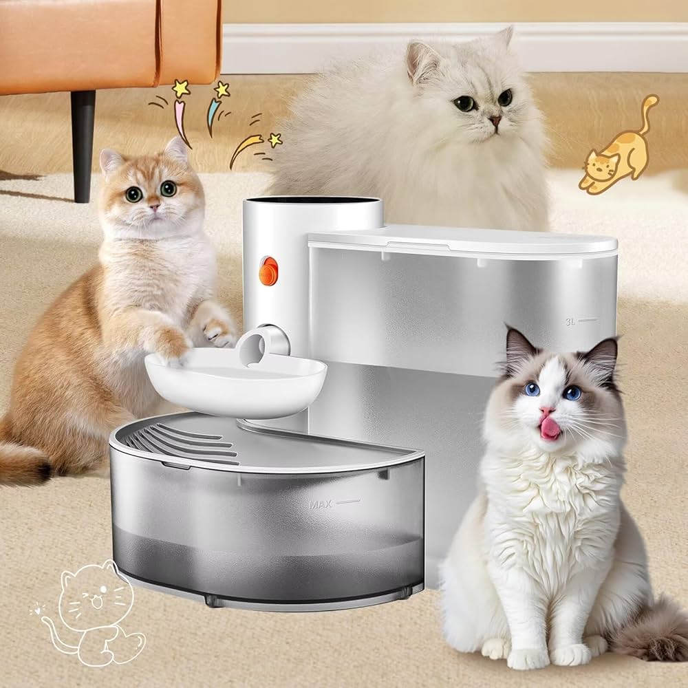 An application scenario or product detail of cat automatic water dispenser - Image 15
