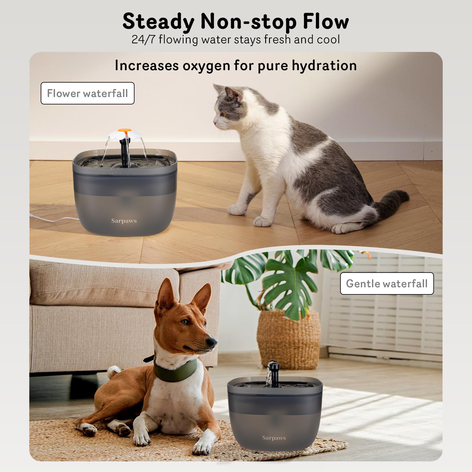 An application scenario or product detail of cat automatic water feeder - Image 14