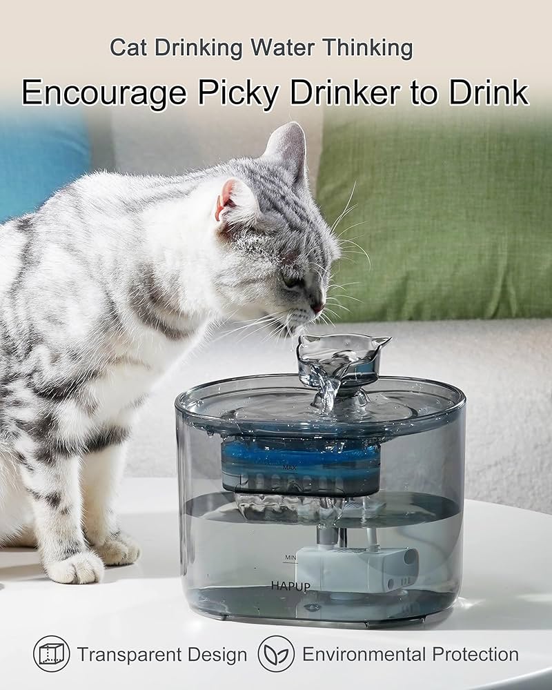 An application scenario or product detail of cat drinking from fountain - Image 5