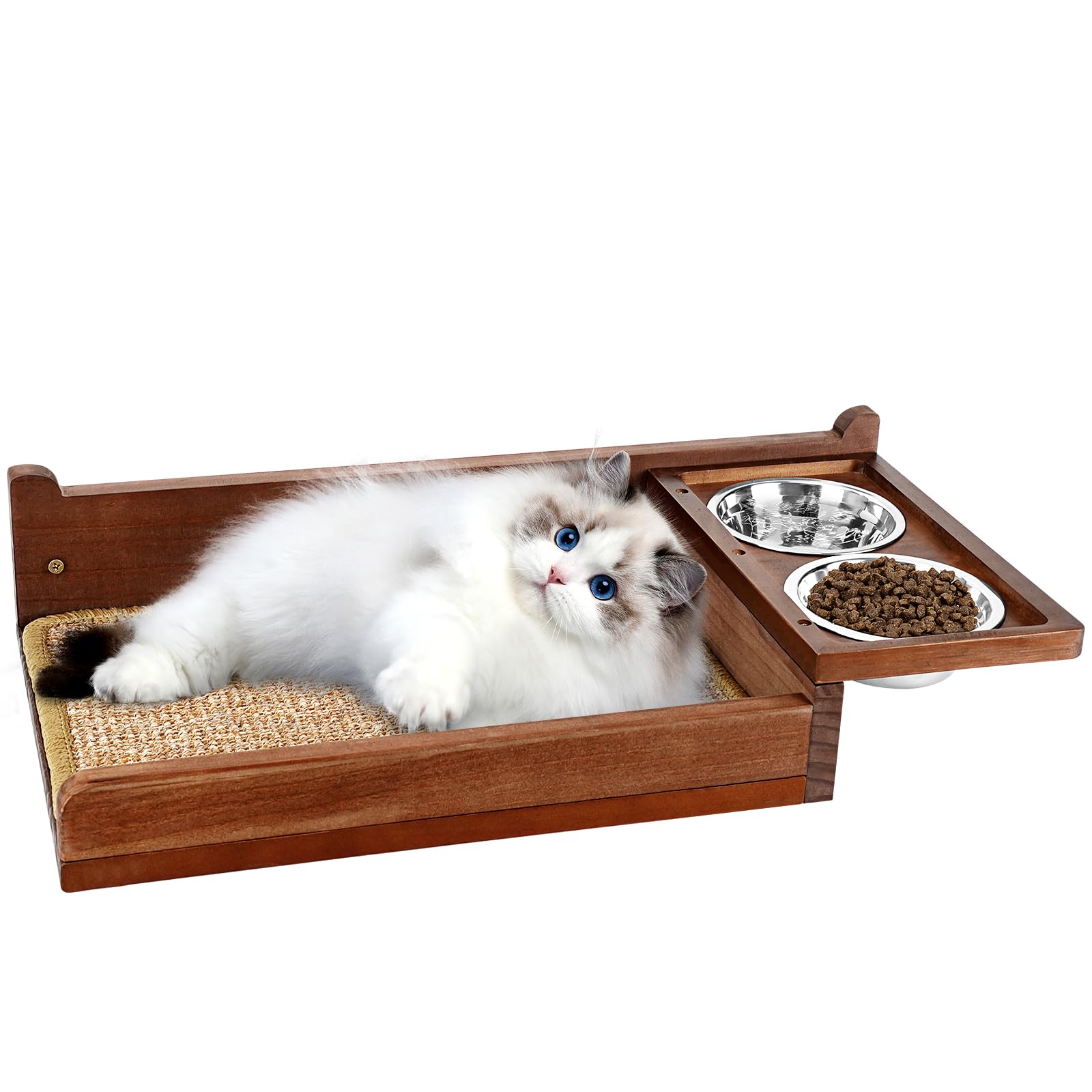 An application scenario or product detail of cat feeder shelf - Image 5