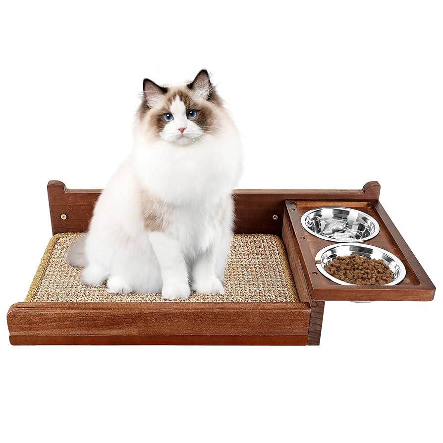 An application scenario or product detail of cat feeder shelf - Image 20