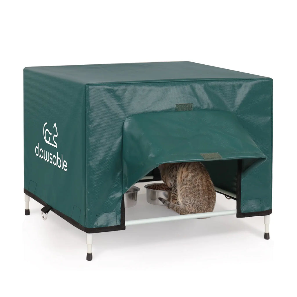 An application scenario or product detail of cat feeding station outdoor - Image 10