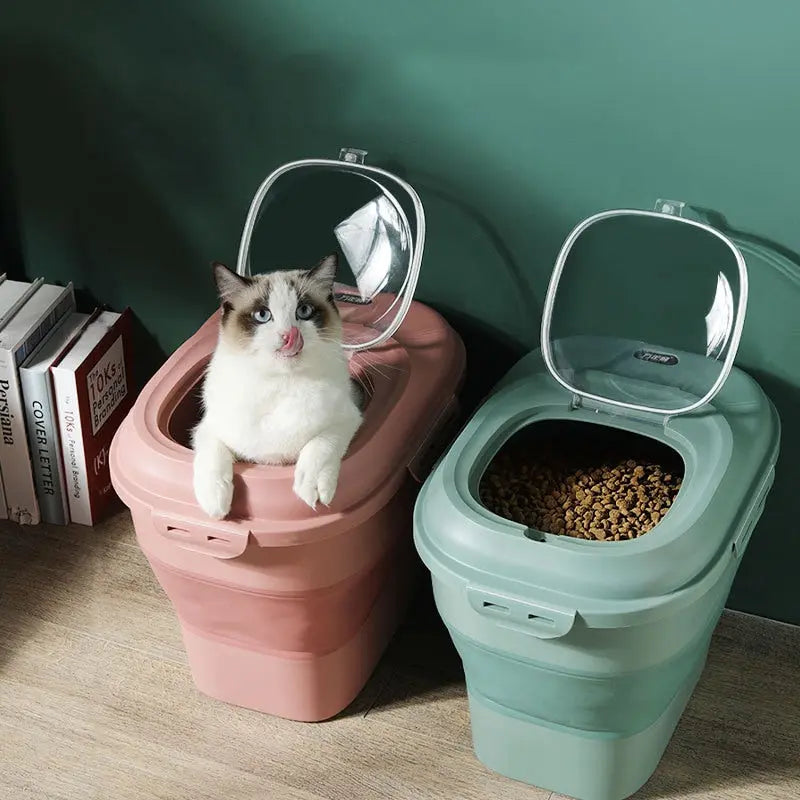 An application scenario or product detail of cat food container - Image 7