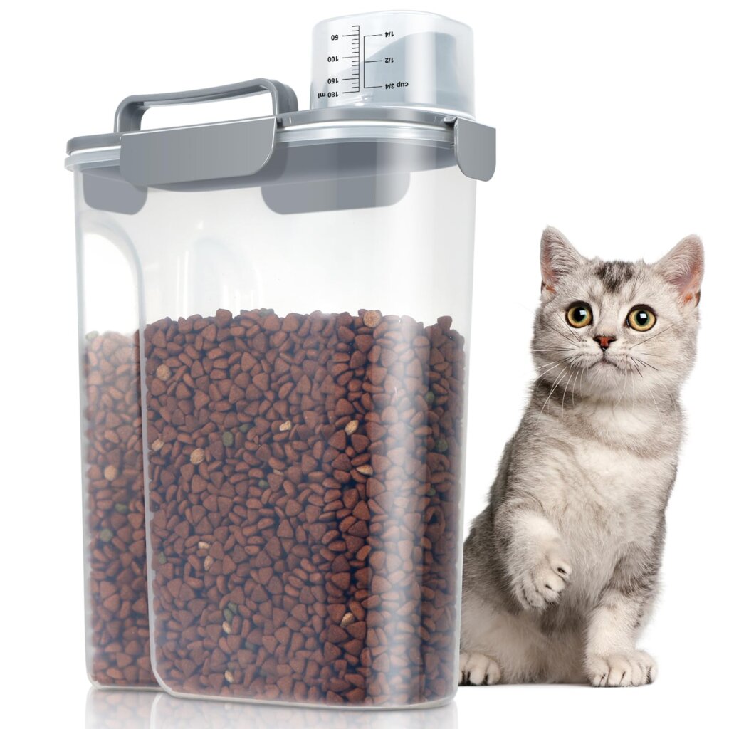 Featured image for the cat food container guide