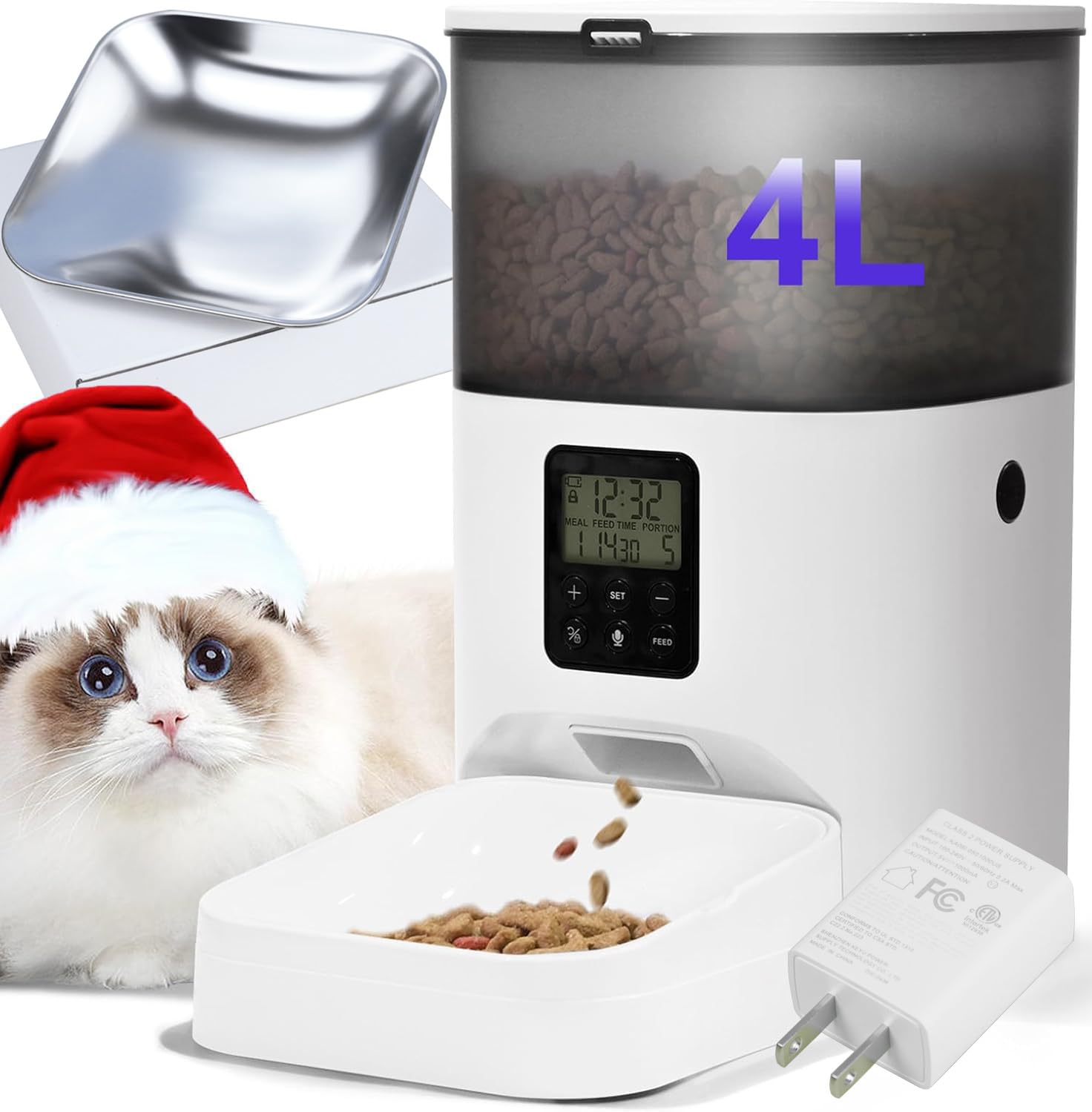 An application scenario or product detail of cat food feeder timer - Image 1