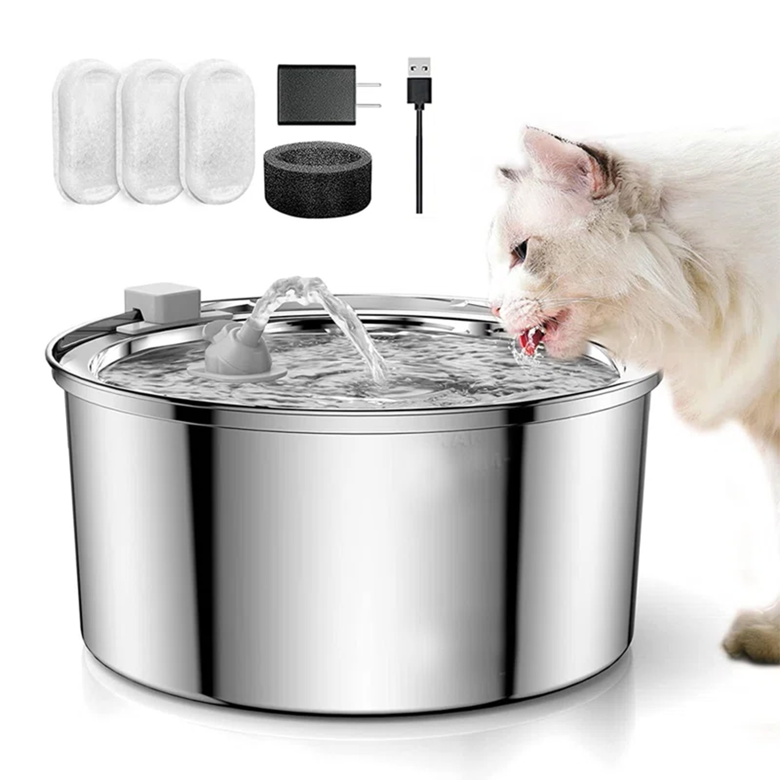 An application scenario or product detail of cat outdoor fountain - Image 6