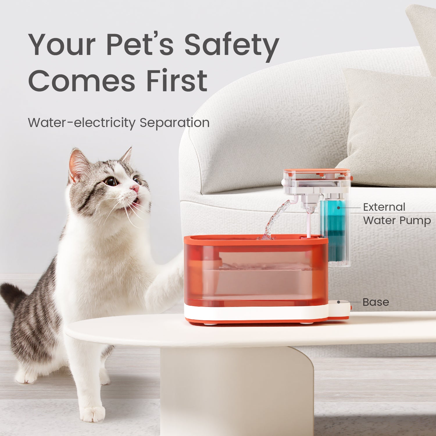 An application scenario or product detail of cat pet fountain - Image 13