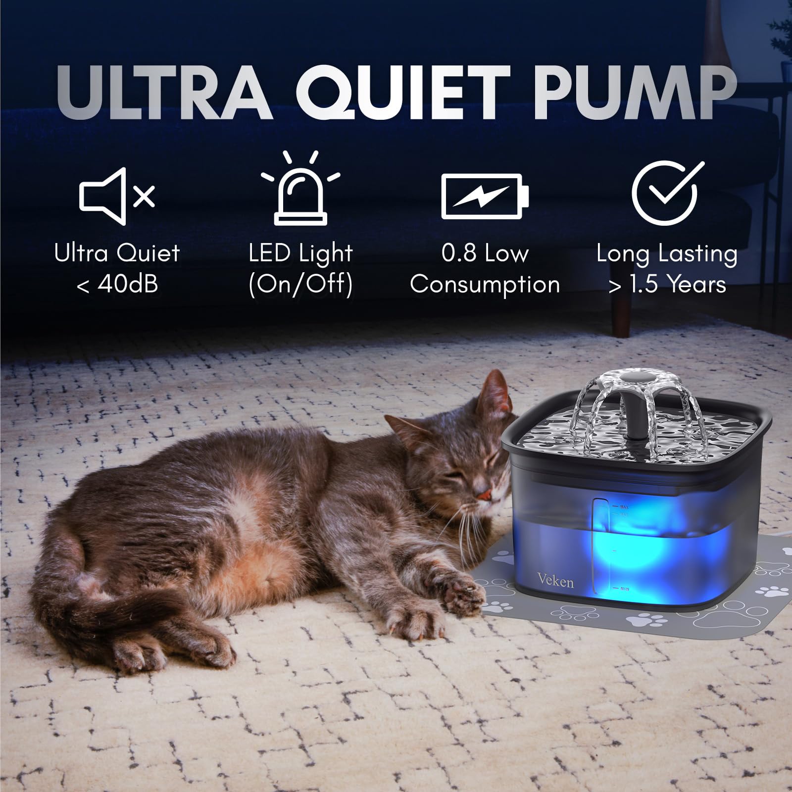An application scenario or product detail of cat pet fountain - Image 17
