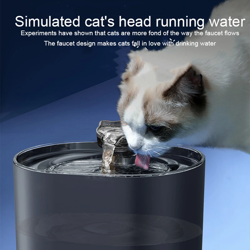 An application scenario or product detail of cat running water - Image 16