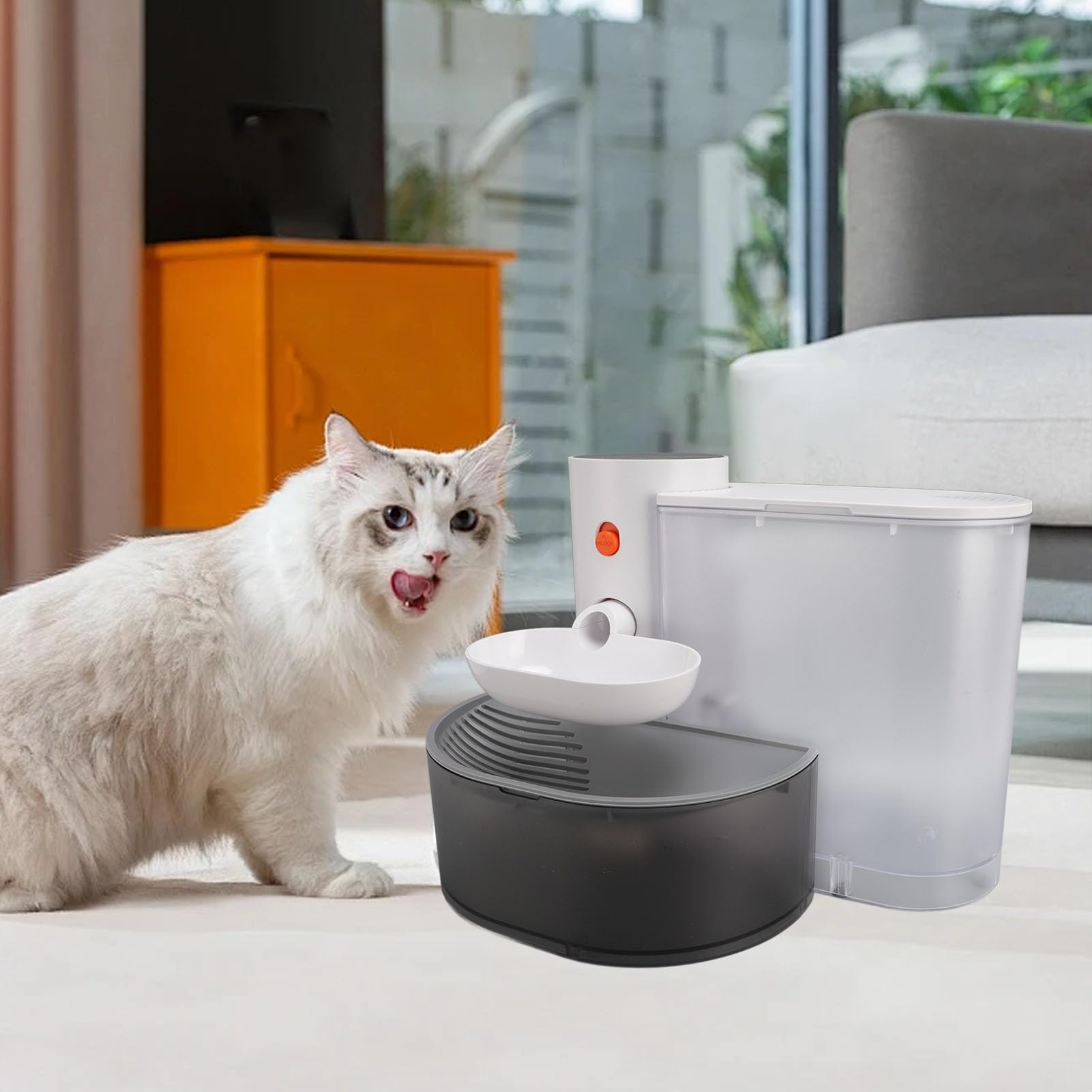 An application scenario or product detail of cat self watering bowl - Image 12