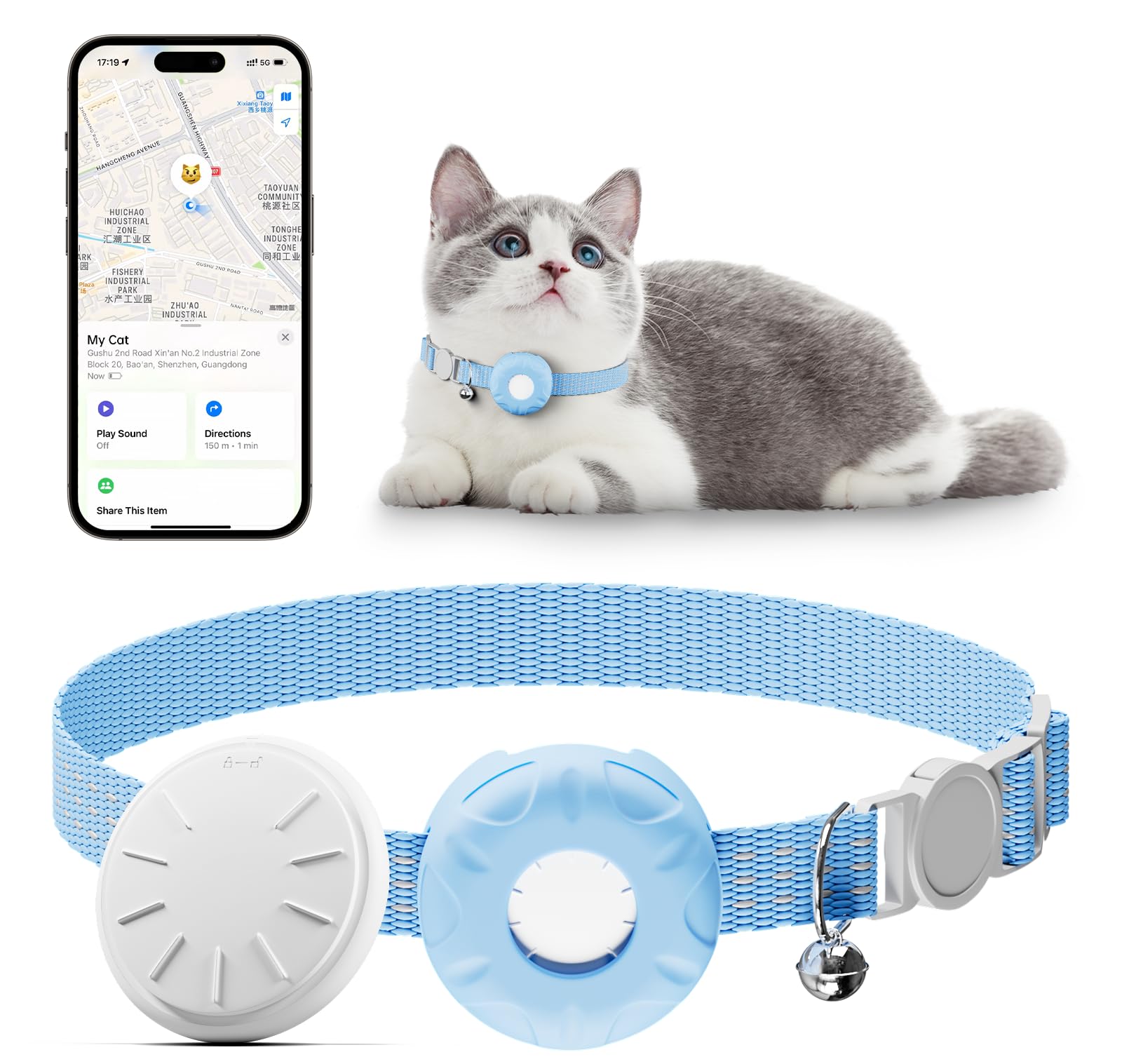 An application scenario or product detail of cat tracker no subscription - Image 6