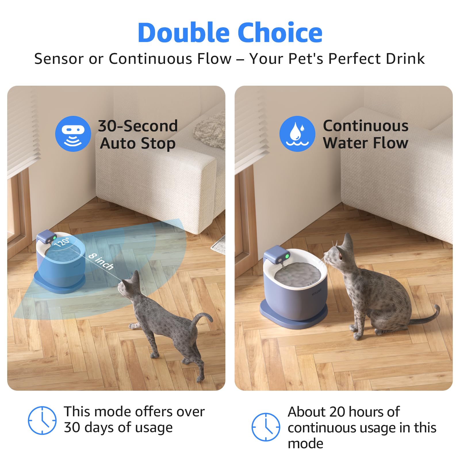 An application scenario or product detail of cat water container - Image 11