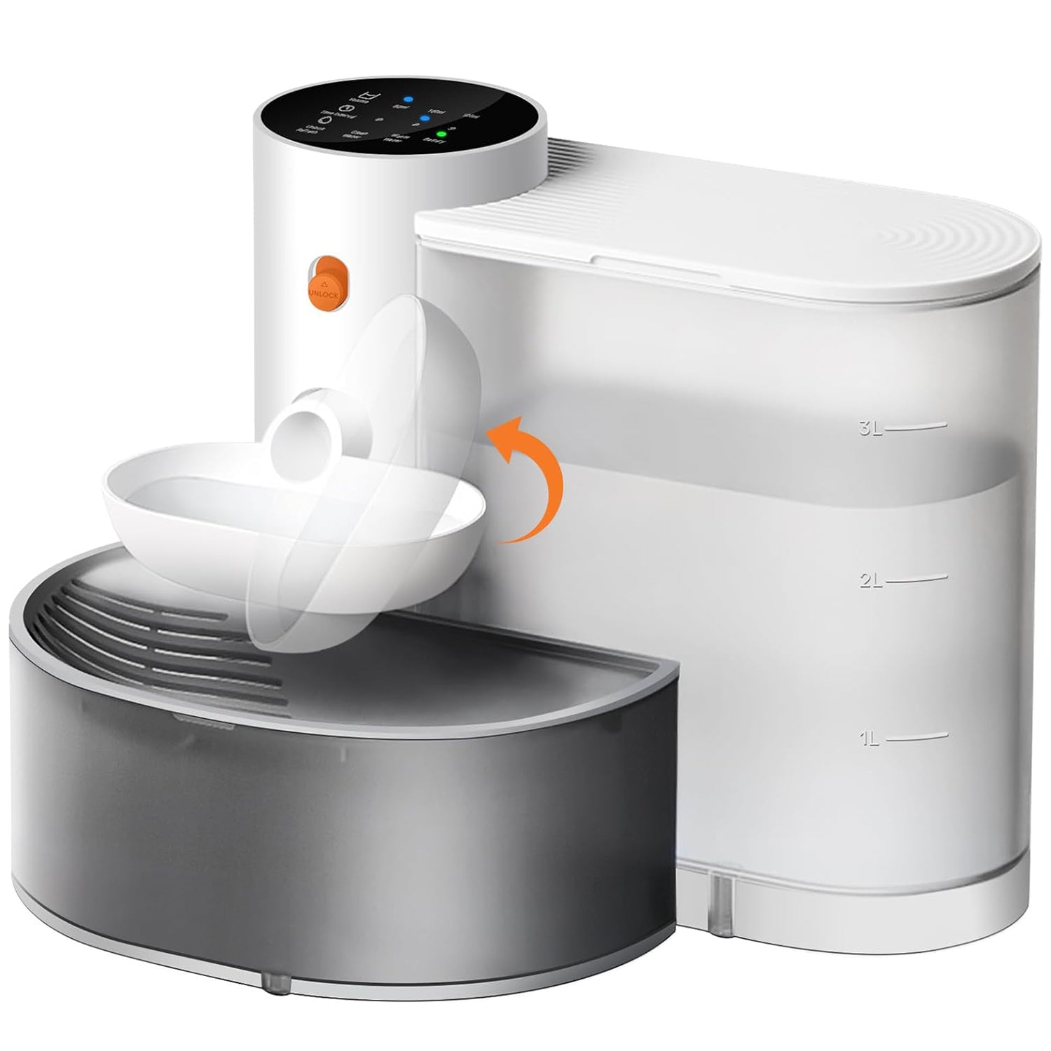 An application scenario or product detail of cat water fountain no filter - Image 9