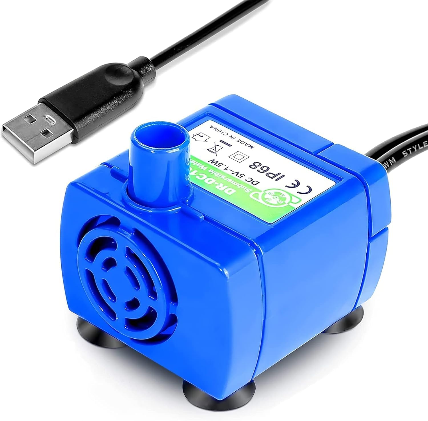 An application scenario or product detail of cat water fountain no pump - Image 4