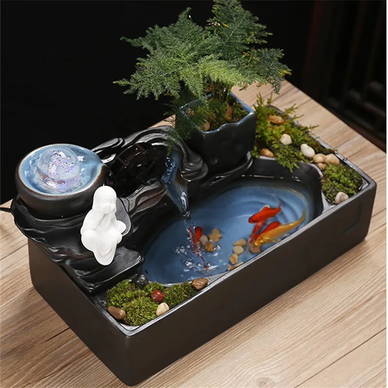 An application scenario or product detail of cat water fountains ceramic - Image 12