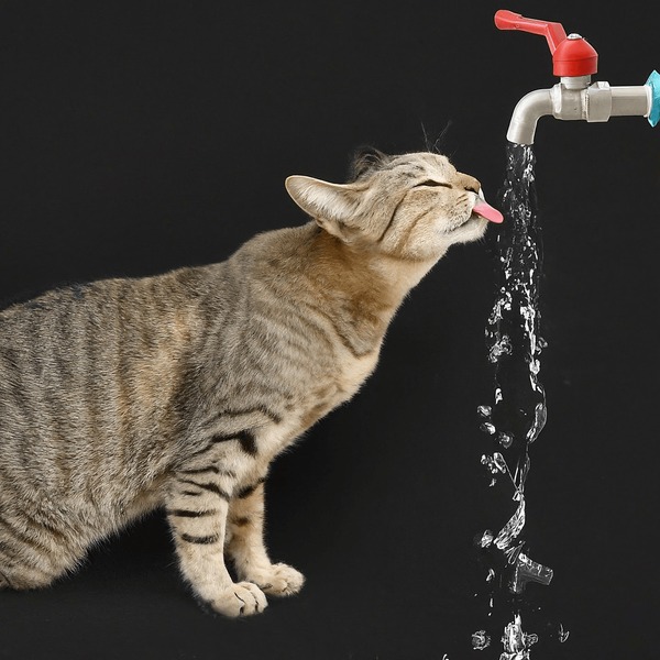 An application scenario or product detail of cat water tap - Image 2