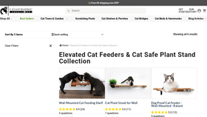 Catastrophic Creations - Elevated Cat Feeders & Plant Stands