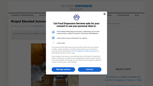 Wuipet - Elevated Automatic Cat Feeder