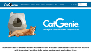 CatGenie - Whoosh Self-Flushing Cat Box