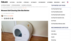 MeoWant - SC01 Globe-Style Cat Litter Box