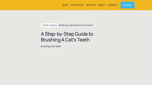 CatSchool - Pet Toothpaste & Toothbrush