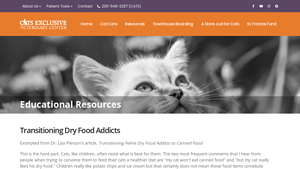 Cats Exclusive - Transitioning to Canned Food