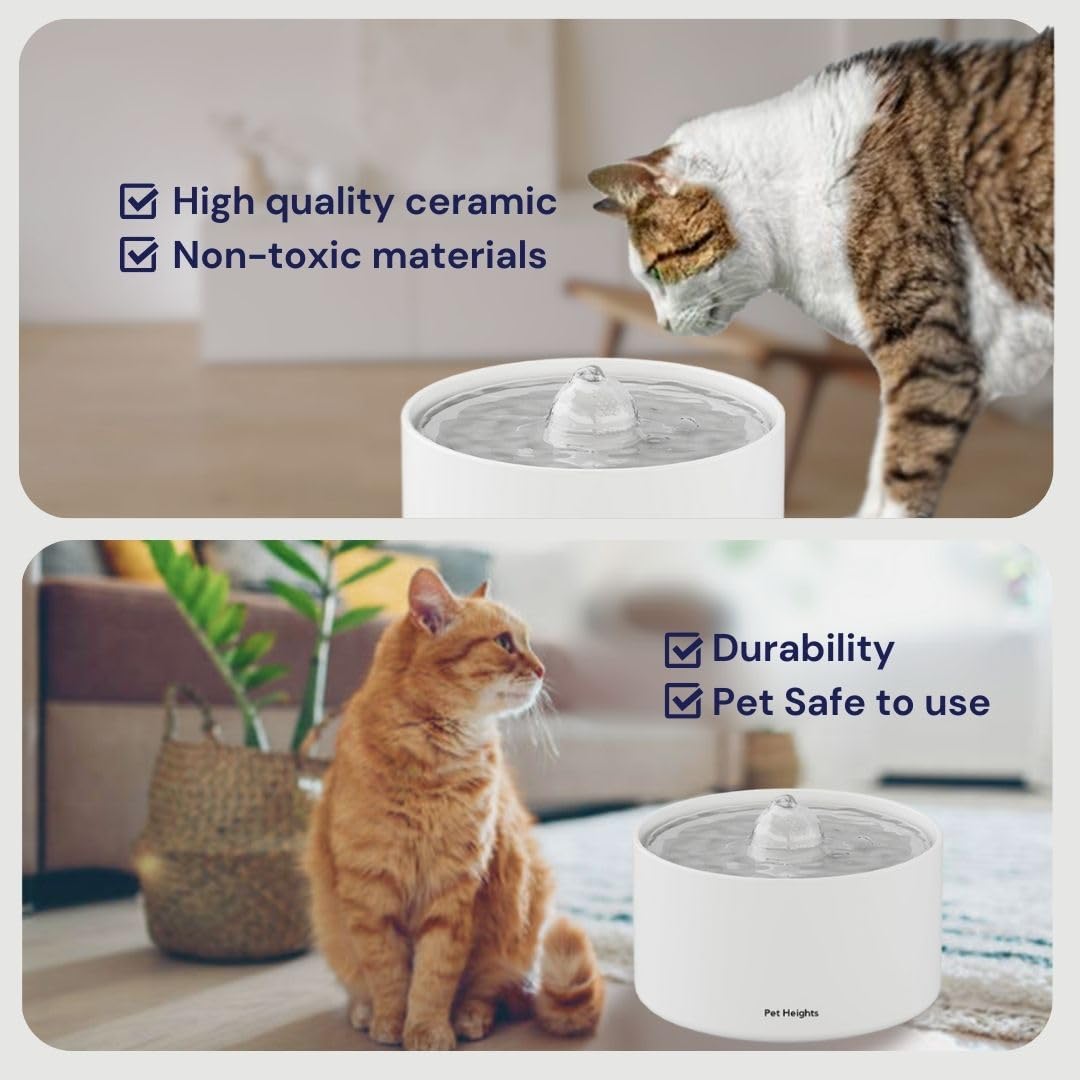 An application scenario or product detail of ceramic water dispenser for cats - Image 19