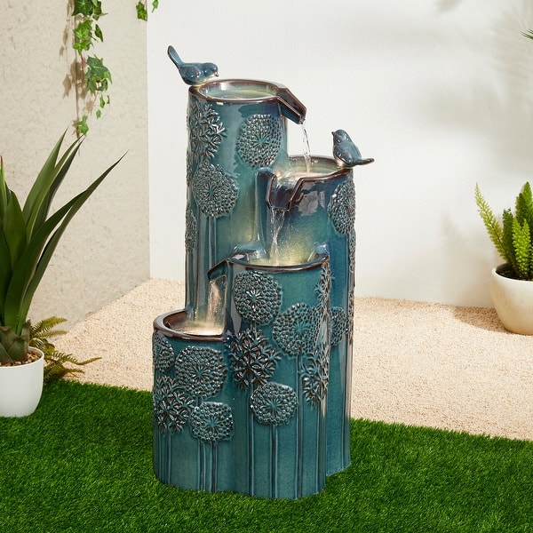 An application scenario or product detail of ceramic waterfall fountain - Image 2