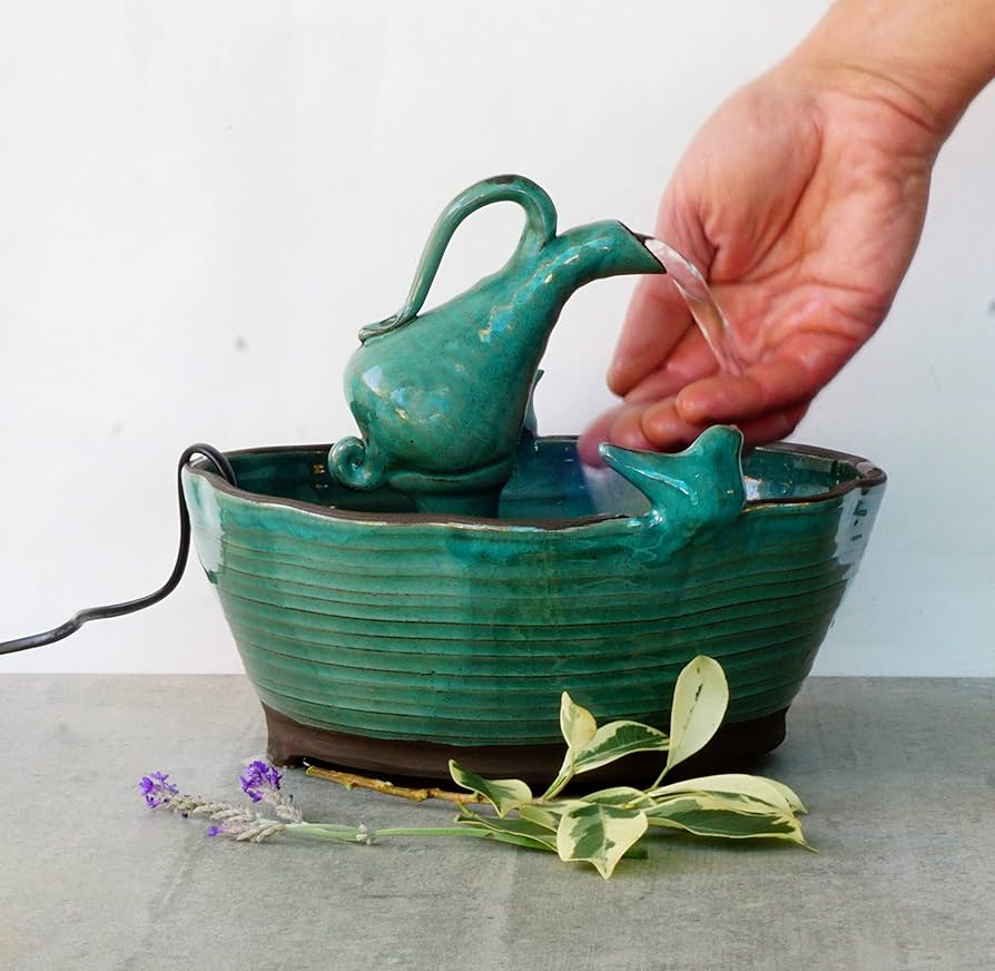 An application scenario or product detail of ceramic waterfall fountain - Image 10