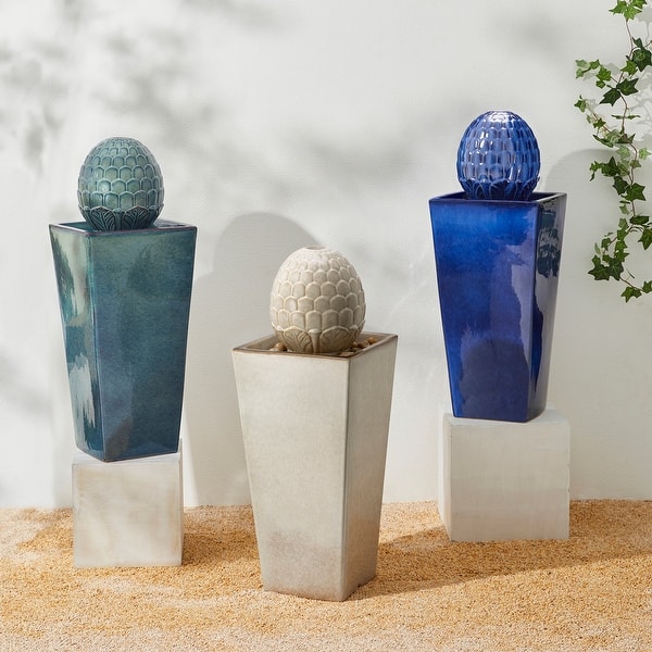 An application scenario or product detail of ceramic waterfall fountain - Image 15