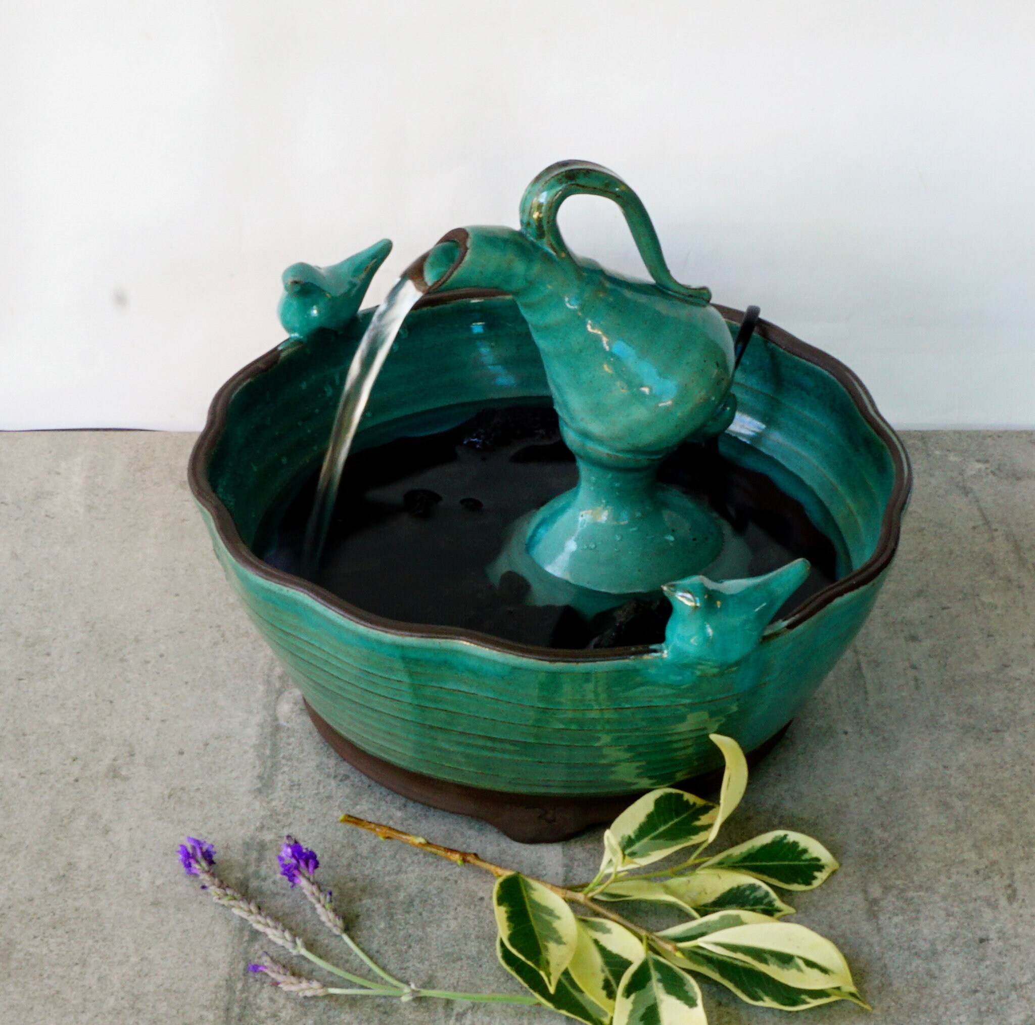 An application scenario or product detail of ceramic waterfall fountain - Image 17