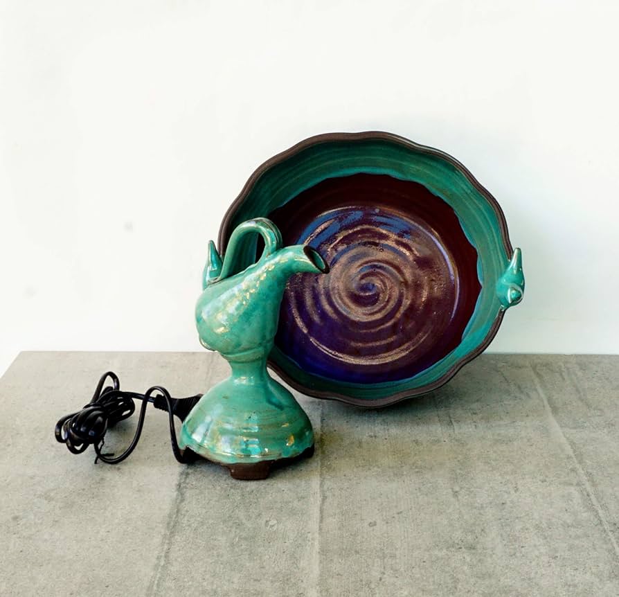 An application scenario or product detail of ceramic waterfall fountain - Image 19