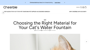 Cheerble - Pet Fountain Elfin E1+