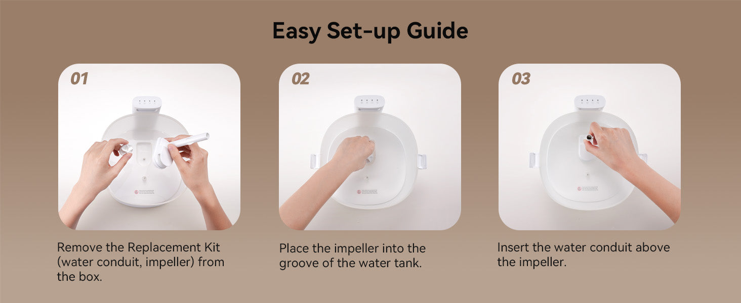 An application scenario or product detail of cheerble water fountain manual - Image 8