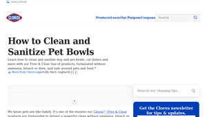 Clorox - Free & Clear Line