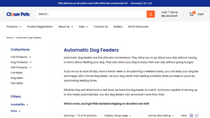 Closer Pets - Automatic Dog Feeders
