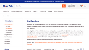 Closer Pets - Automatic Cat Feeders