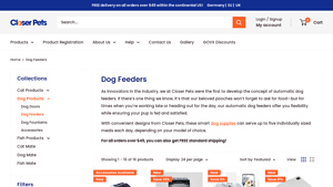 Closer Pets - Automatic Dog Feeders